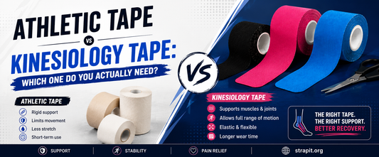 Athletic Tape vs Kinesiology Tape: Which One Do You Actually Need?