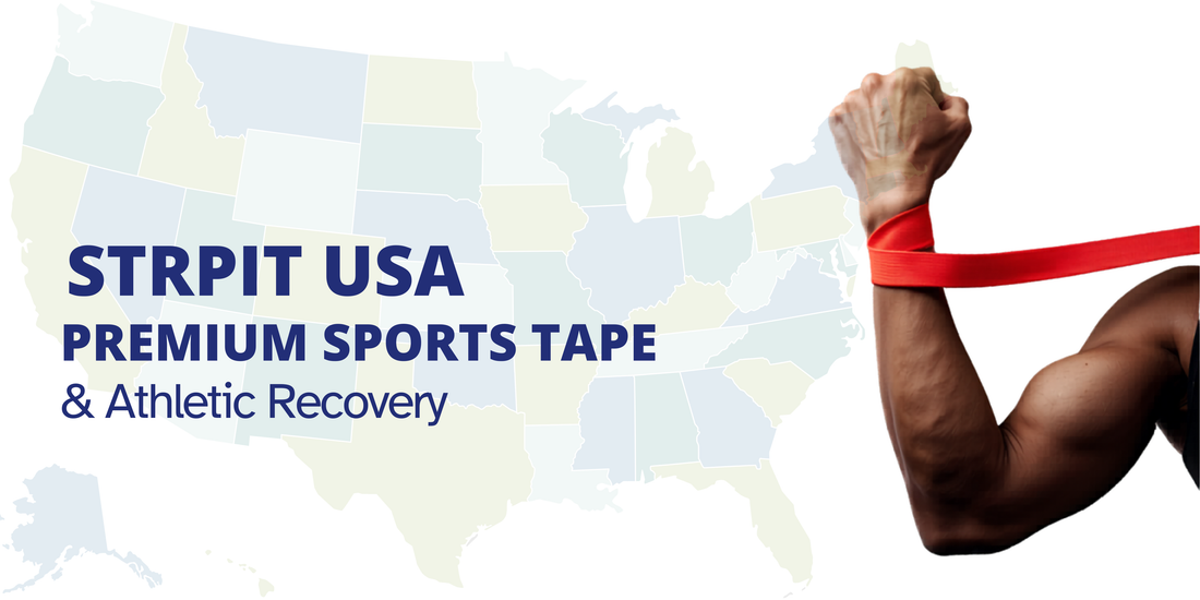 Strapit USA Is Now Open - Premium Sports Tape & Athletic Recovery, Delivered Across America