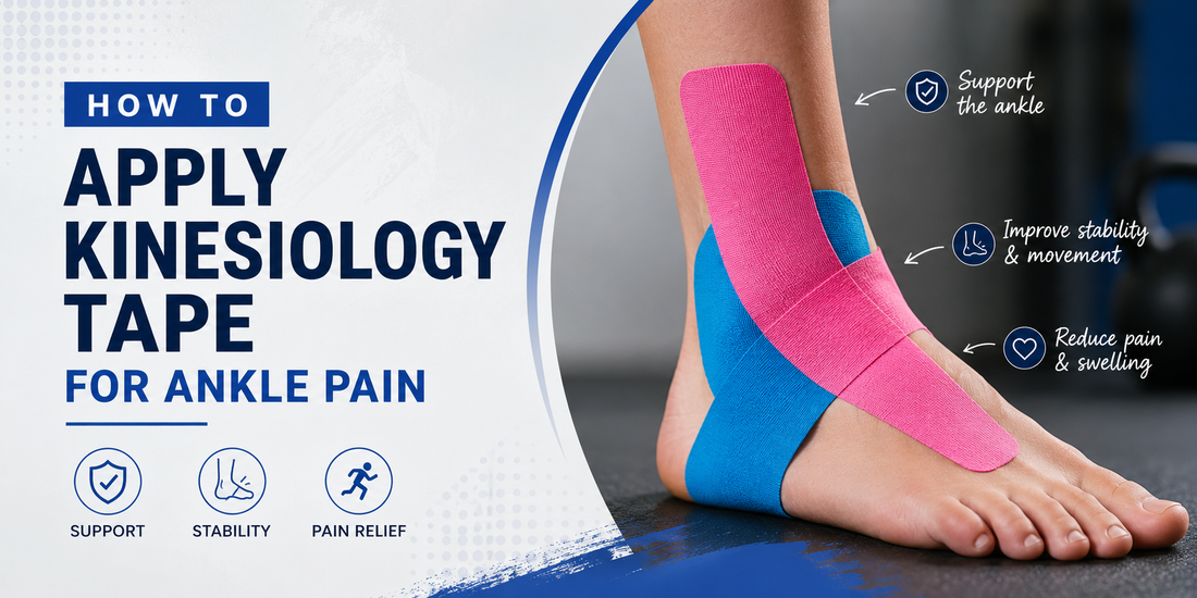 How to Apply Kinesiology Tape for Ankle Pain