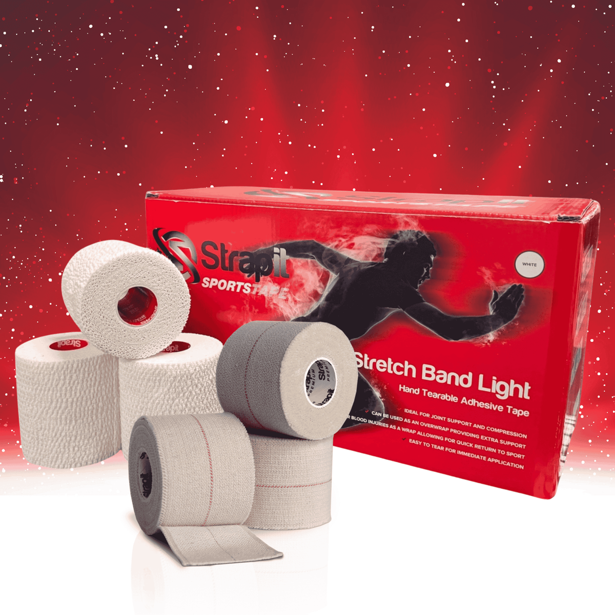Strapit Scissors Elastic Adhesive Bandages | EAB Sports Tape | Strapit USA – STRAPIT