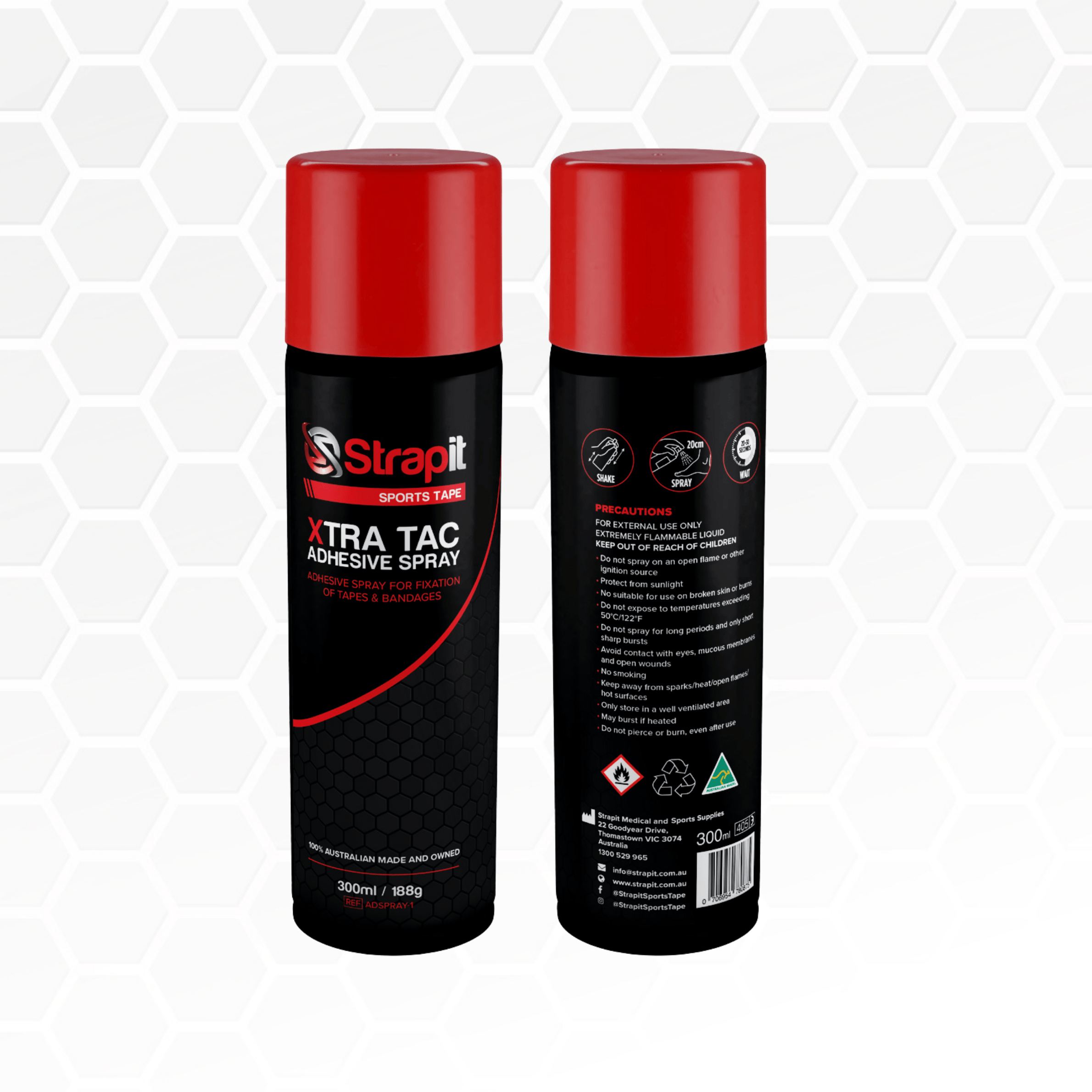Pre-Tape Adhesive Spray | Taping Spray | Strapit USA – STRAPIT