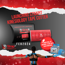 Strapit Kinesiology Tape Cutter with bonus tape