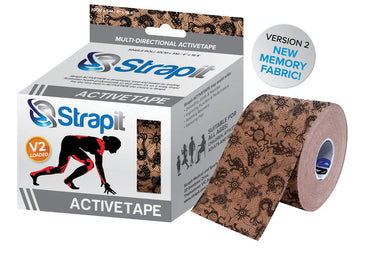 ACTIVETAPE V2 Original Black Pattern on Tan