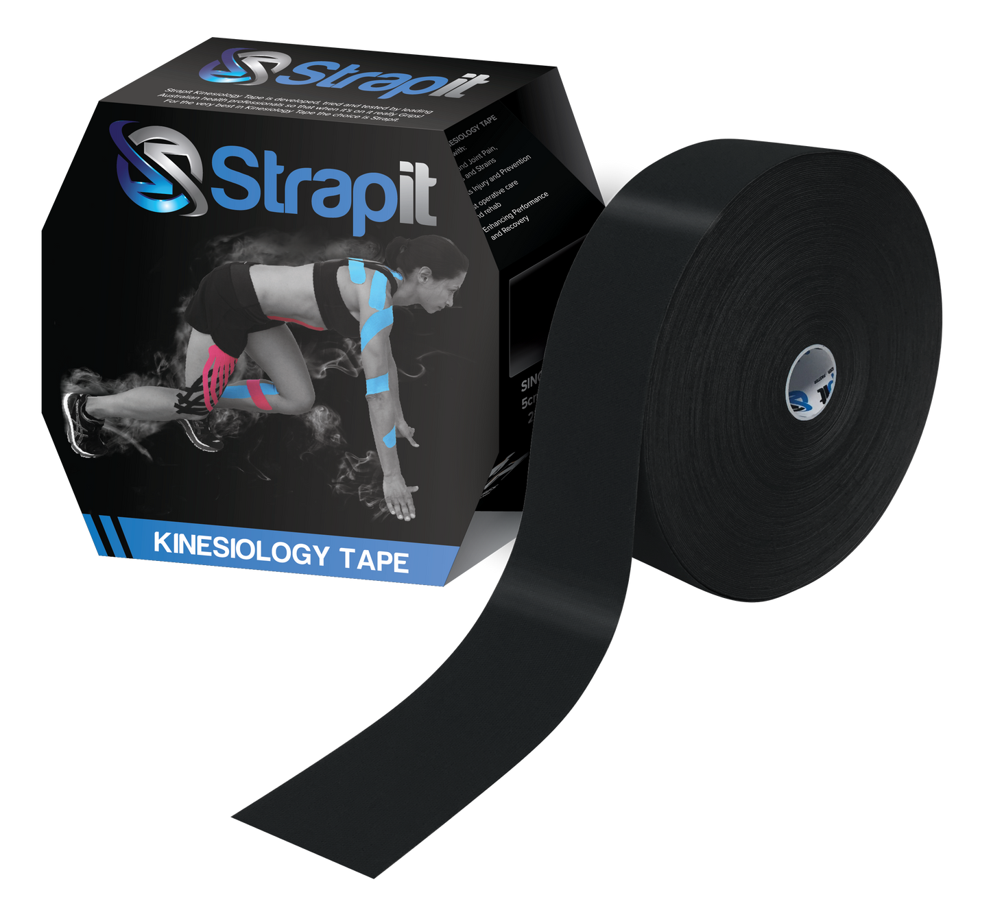 Strapit Kinesiology Tape 2" x 35yds (Various colours)