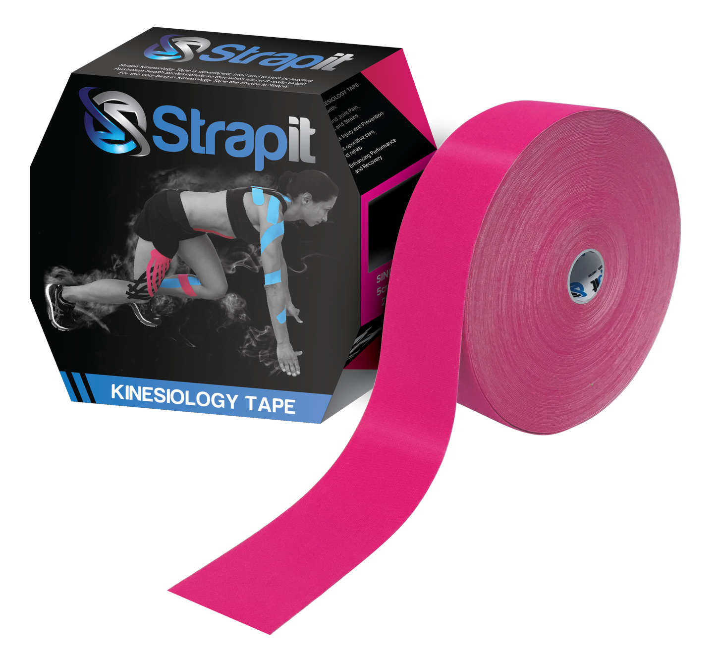 Strapit Kinesiology Tape 2" x 35yds (Various colours)