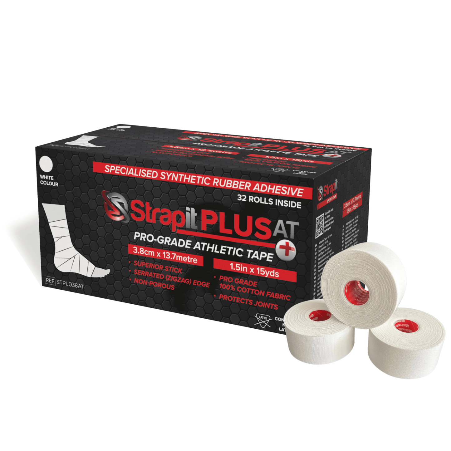 STRAPIT PLUS-AT PREMIUM ATHLETIC TAPE