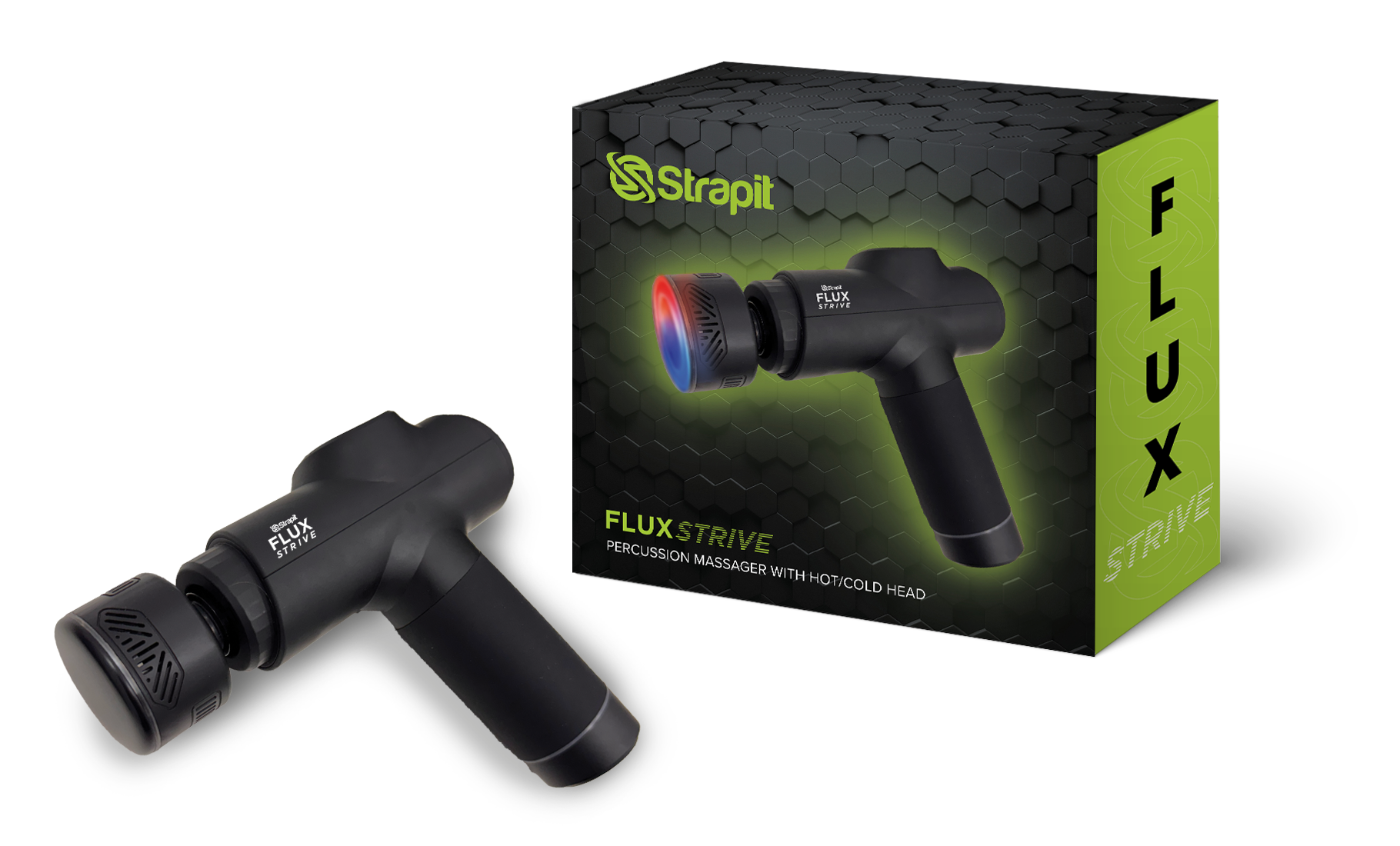 Strapit Black massage gun