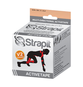 STRAPIT ACTIVETAPE V2 - TAN/BIEGE COLOR 2" x 5.5 YDS