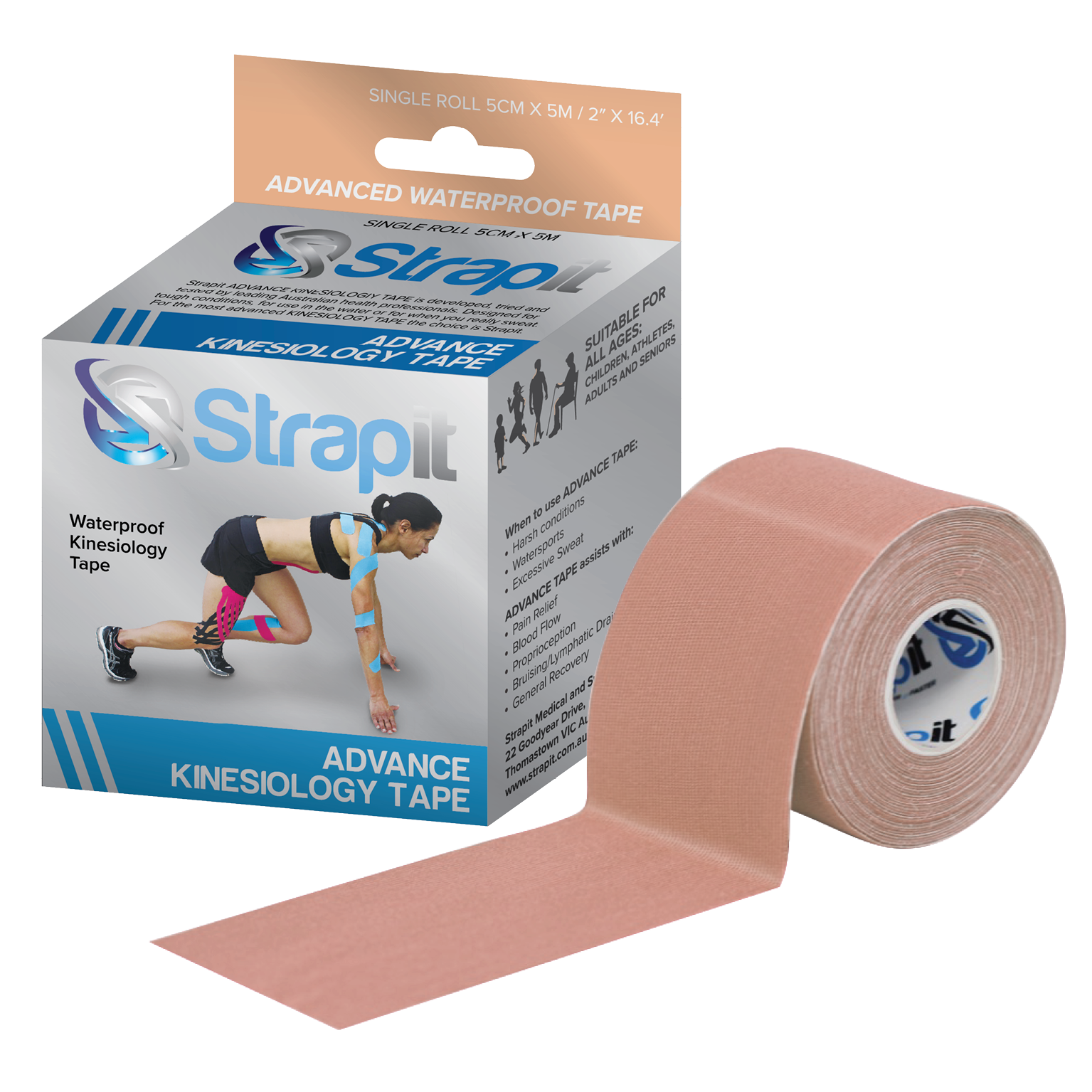 【AAKE】 STRAIGHT TAPE TRAINING PT Amazon.com: OK TAPE Kinesiology Tape 10 inches Precut, 20