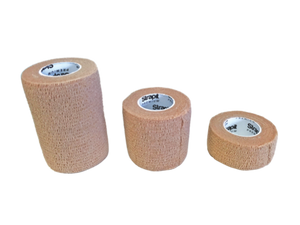 Easyrip cohesive bandage - Latex FREE various sizes