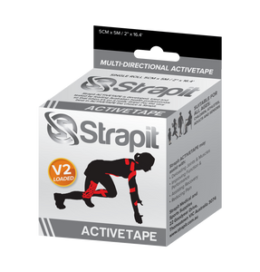 STRAPIT ACTIVETAPE VERSION 2 - BLACK COLOR 2" x 16.4'